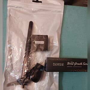 Eyeliner & Brow Bundle: Silicone Eyeliner Pen + Brow Growth Serum New